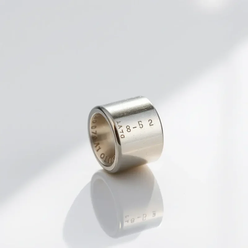The Tainless Steel (Platinum) Metal Ring: A Symbol of Elegance, Strength, and Purpose
