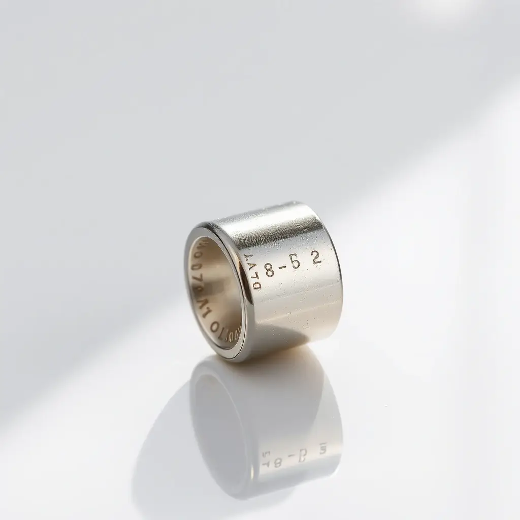 The Tainless Steel (Platinum) Metal Ring: A Symbol of Elegance, Strength, and Purpose