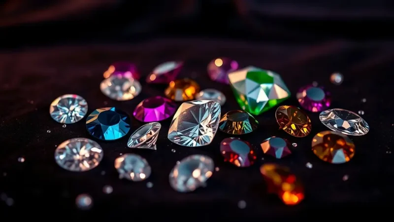 Buy a Mixed Lot of Assorted Faceted Gemstones