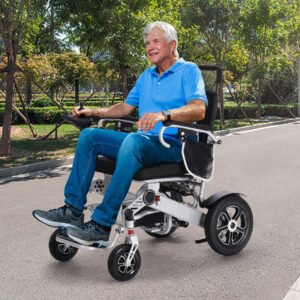 Donate an Electric Power Wheelchair for Elderly Persons, Retired Amputated Military Men, and Disabled Persons Worldwide