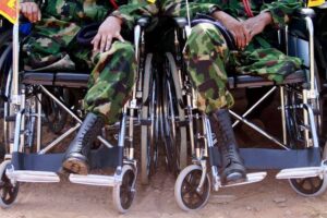 Donate an Electric Power Wheelchair for Elderly Persons, Retired Amputated Military Men, and Disabled Persons Worldwide